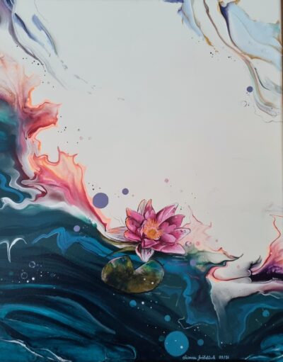 Diana Fröhlink Art - 40x50 Seerose